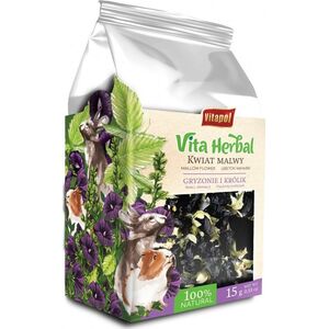 Vitapol Vita Herbal dla gryzoni i królika, kwiat malwy, 15g