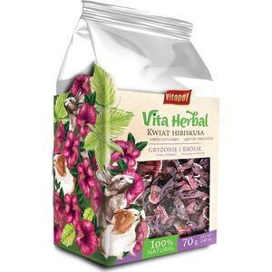 Vitapol Vita Herbal dla gryzoni i królika, kwiat hibiskusa, 70g