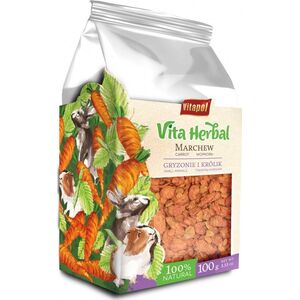 Vitapol Vita Herbal dla gryzoni i królika, marchew suszona, 100g