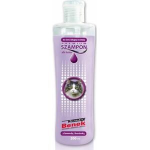 Super Benek CERTECH Szampon z lawendą i borówką dla kotów PREMIUM 200ml