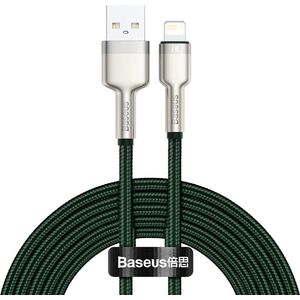 Kabel USB Baseus USB-A - Lightning 2 m Zielony (baseus_20210316155025)