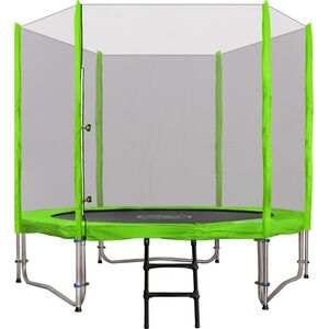 Trampolina ogrodowa Ramiz Tram 8Z z siatką zewnętrzną 8 FT 244 cm