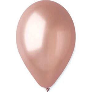 GoDan Balony GEMAR metal 26cm różowo-złoty 100szt. Godan