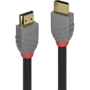 Kabel Lindy HDMI - HDMI 7.5m szary (36966)