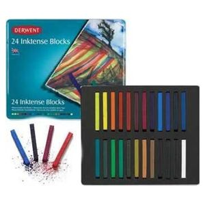 Artequipment DERWENT INKTENSE BLOCK 24 KOL. - TUSZ W SZTABACH uniw
