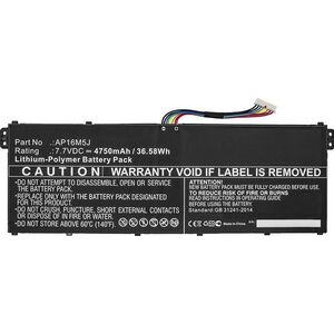 Bateria CoreParts 7.7 V, 4450 mAh (W125756079)