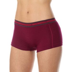 Brubeck BX10860 Bokserki damskie ACTIVE WOOL śliwkowy XL