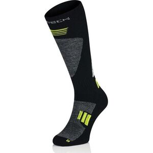 Brubeck BSK001/M Skarpety męskie Ski Force czarny/zielony L/42-44