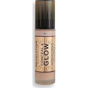 Makeup Revolution Makeup Revolution London Conceal & Glow Podkład 23ml F2