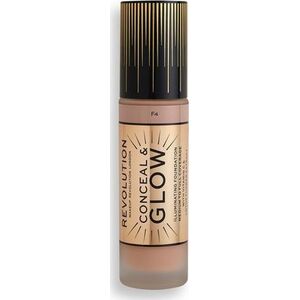 Makeup Revolution Makeup Revolution London Conceal & Glow Podkład 23ml F4