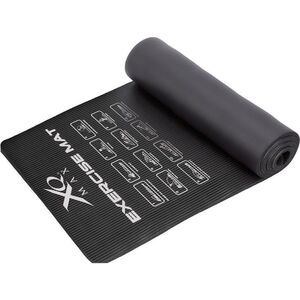 XQ Max Mata treningowa 183 cm x 58 cm x 1 cm czarna