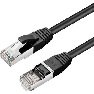 MicroConnect CAT6A S/FTP 2m Black LSZH