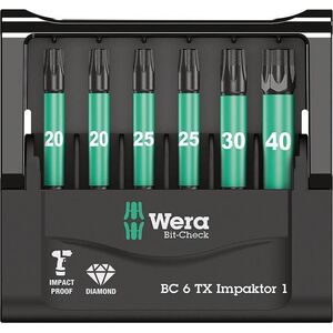 Wera Wera Bit-Check 6 TX Impaktor 1