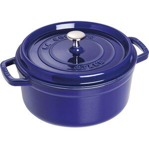 STAUB Garnek żeliwny okrągły 26 cm granatowy (40510-284-0)
