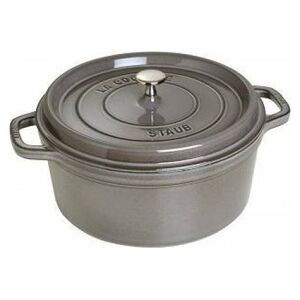 STAUB Garnek żeliwny okrągły - Grafitowy, 2.2 ltr
