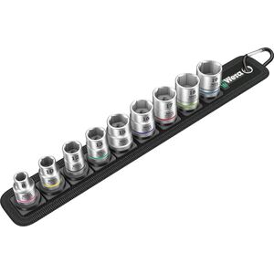 Wera Wera Zyklop Socket Set Belt B4 - 3/8 - 9-piece - socket insert