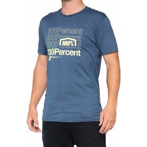 100% T-shirt 100% KRAMER krótki rękaw slate roz. L (NEW)