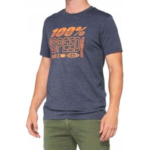 100% T-shirt 100% TRADEMARK krótki rękaw navy heather roz. XL (NEW)