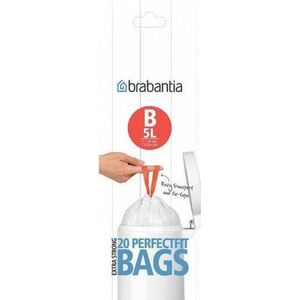 Brabantia Worki na śmieci 5l rozmiar B 20szt. 311741