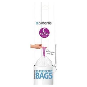 Brabantia Worki na śmieci 10-12l rozmiar C 20szt 245343