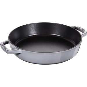 Patelnia STAUB Patelnia STAUB żeliwo 2 uchwyty 26 cm grafit
