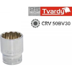 Geko NASADKA DWUNASTOKĄTNA 1/2" 23 MM TVARDY (10/100) T00143-23 GEKO