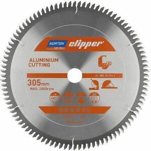 Norton Clipper NORTON PIŁA TARCZOWA 305mm x 30mm x 96z ALUMINUM (3,0/2,2) N70184608140