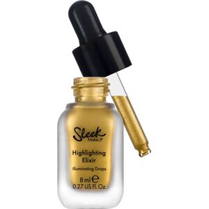 Sleek MakeUP SLEEK Highlighting Elixir PŁYNNY ROZŚWIETLACZ Drippin' (Gold)