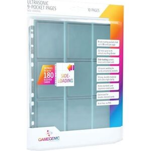 Gamegenic Gamegenic: Ultrasonic 9-Pocket Pages Sideloading (10 szt)
