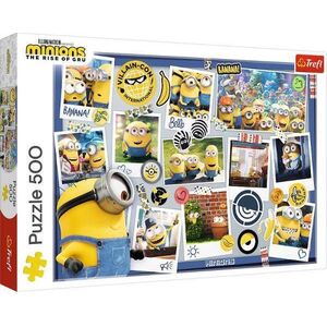 Trefl Puzzle 500el Minionki Zwariowana kolekcja zdjęć 37390 Trefl p8