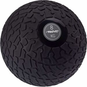 Avento Piłka slam ball z teksturowaną powierzchnią, 8 kg, czarna