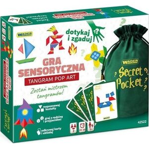 Wader Gra sensoryczna - Tangram Pop Art