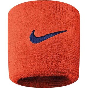 Nike Frotki na rękę Swoosh Wristbands pomarańczowe N0001565804OS 2 szt.
