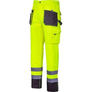 Lahti Pro SPODNIE OSTRZEGAWCZE CZARNO-ŻÓŁTE, "3XL", CE, LAHTI
