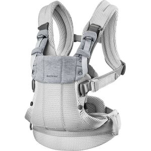 BabyBjorn BABYBJORN - nosidełko Harmony 3D Mesh, Srebrny