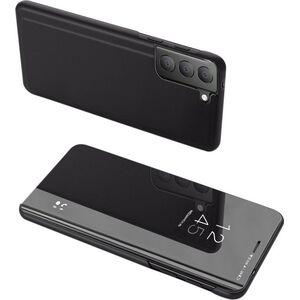 Hurtel Clear View Case futerał etui z klapką LG K62 / K52 / K42 czarny