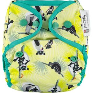 Close Caboo Otulacz, pieluszka wielorazowa Pop-in AIO Lemur z napami 4.5-16 kg, 1 szt.