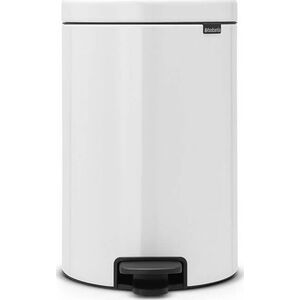 Kosz na śmieci Brabantia New Icon na pedał biały (11 18 46)