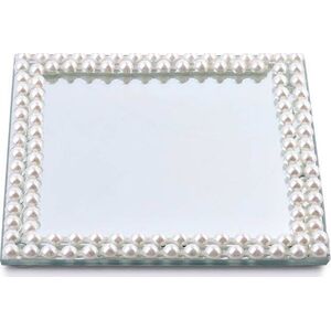 Affek Design MARGOT PEARL Podstawka art.dekoracyjny 15x15xh1cm