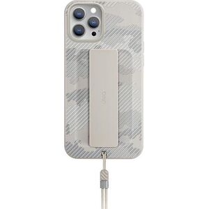Uniq UNIQ etui Heldro iPhone 12 Pro Max 6,7" beżowy moro/ivory camo Antimicrobial