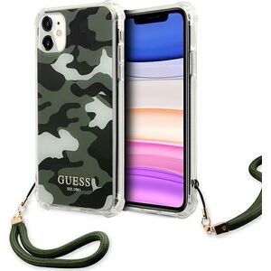 Guess Guess GUHCN61KSARKA iPhone 11 6,1" zielony/khaki hardcase Camo Collection