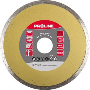 Pro-Line TARCZA DIAMENTOWA PEŁNA (MAT.BUD) 180*2.6*5.5*25.4 PROLINE 87105 PROLINE