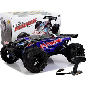 Lean Sport Auto Rajdowe Wyścigowe Zdalnie Sterowane 1:18 Niebieskie ENOZE 9302E Prędkość 45 km/h