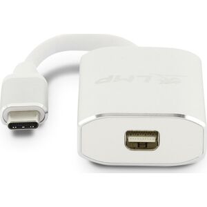 Adapter USB LMP 16134 USB-C - DisplayPort Mini Srebrny  (LMP-USBC-M-DP-S)