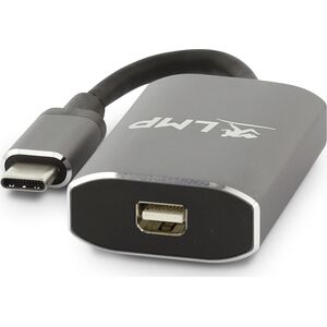 Adapter USB LMP 16138 USB-C - DisplayPort Mini Szary  (LMP-USBC-M-DP-SG)
