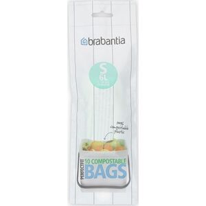 Brabantia Worki biodegradowalne 6L rozmiar S 10 sztuk 419683