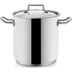 Orion Garnek stalowy z pokrywką 18/10 PREMIUM 11L 24 cm