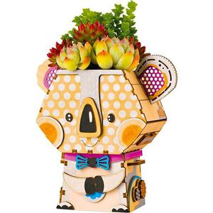 Robotime Technology ROBOTIME Drewniana Doniczka Puzzle 3D Koala