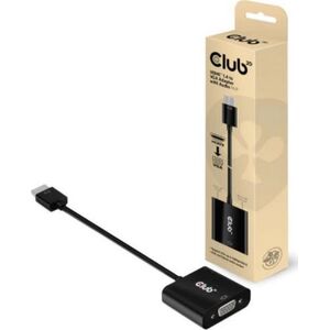 Adapter AV Club 3D HDMI - D-Sub (VGA) czarny (CAC-1302)