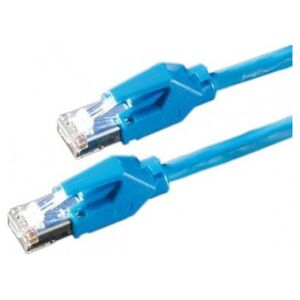 LEONI KERPEN KERPEN E5-70 PatchCord S/FTP (PiMF) Kat.6 LSOH niebieski 1.0m